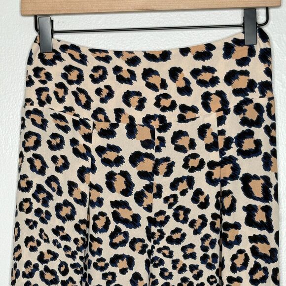 Victoria's Secret Womens Harem Pants XS‎ Tan Cheetah Print Sheer Lounge Jogger - Picture 5 of 11